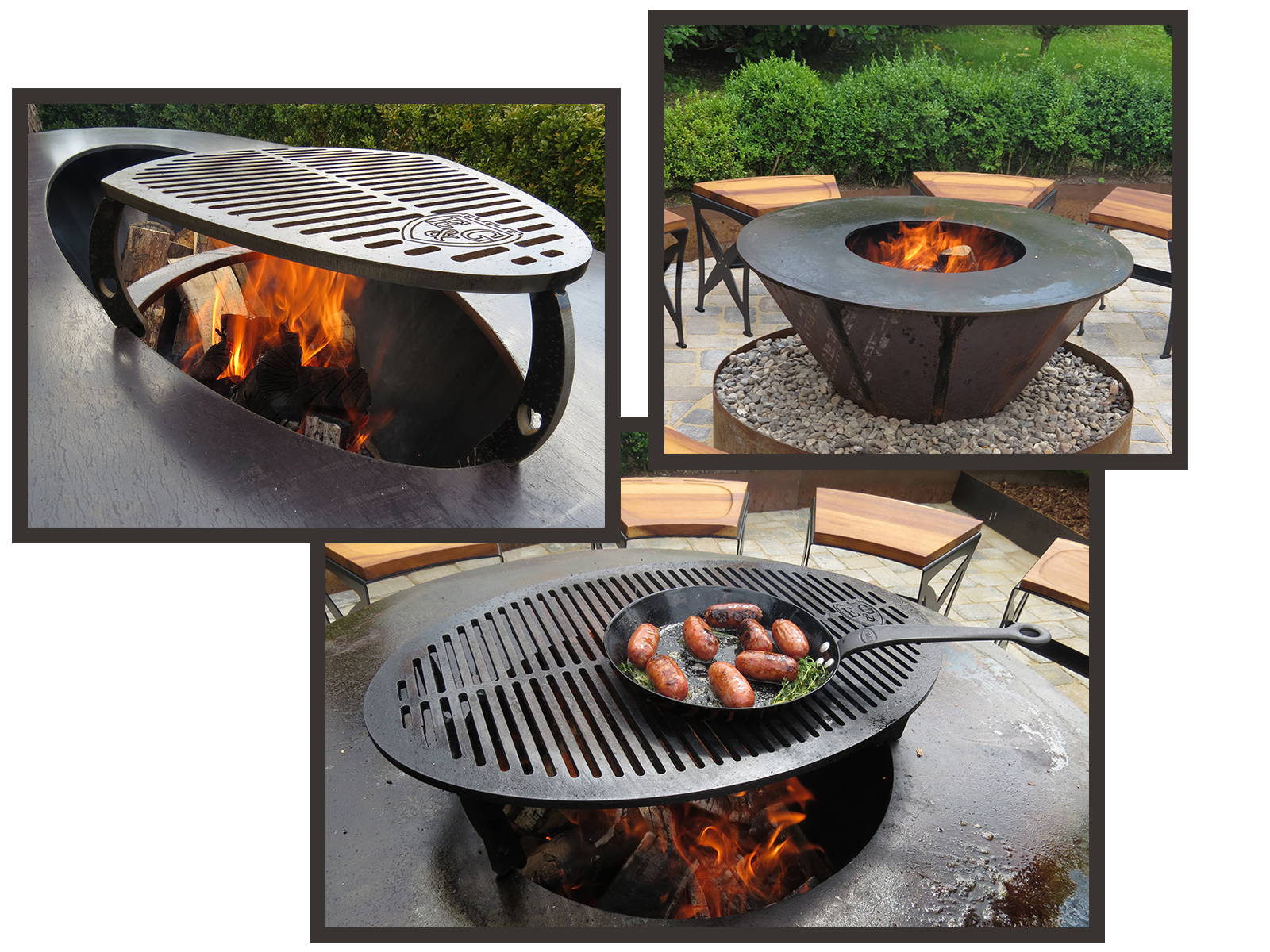 Einzigartiges Design Feuerschalen von Edel & Garten Einzigartiges Design Feuerschalen von Edel & Garten